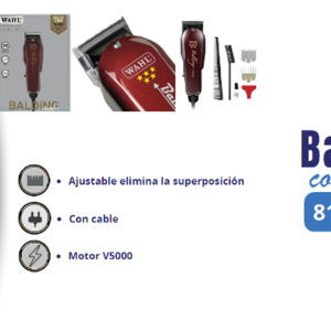 Wahl Balding Clipper con cable